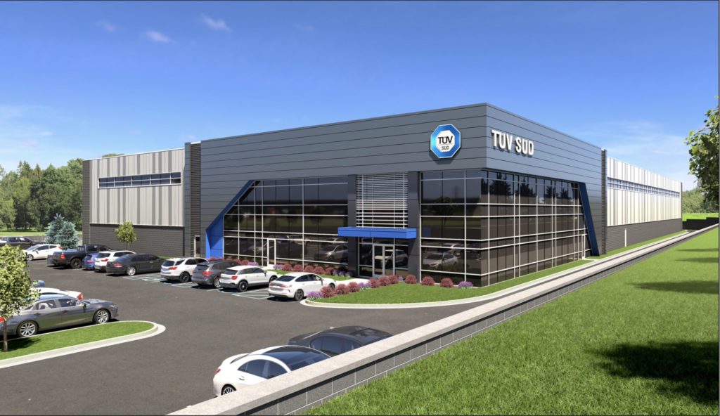 TUV SUD Electric Vehicle Battery Testing Facility in Auburn Hillls
